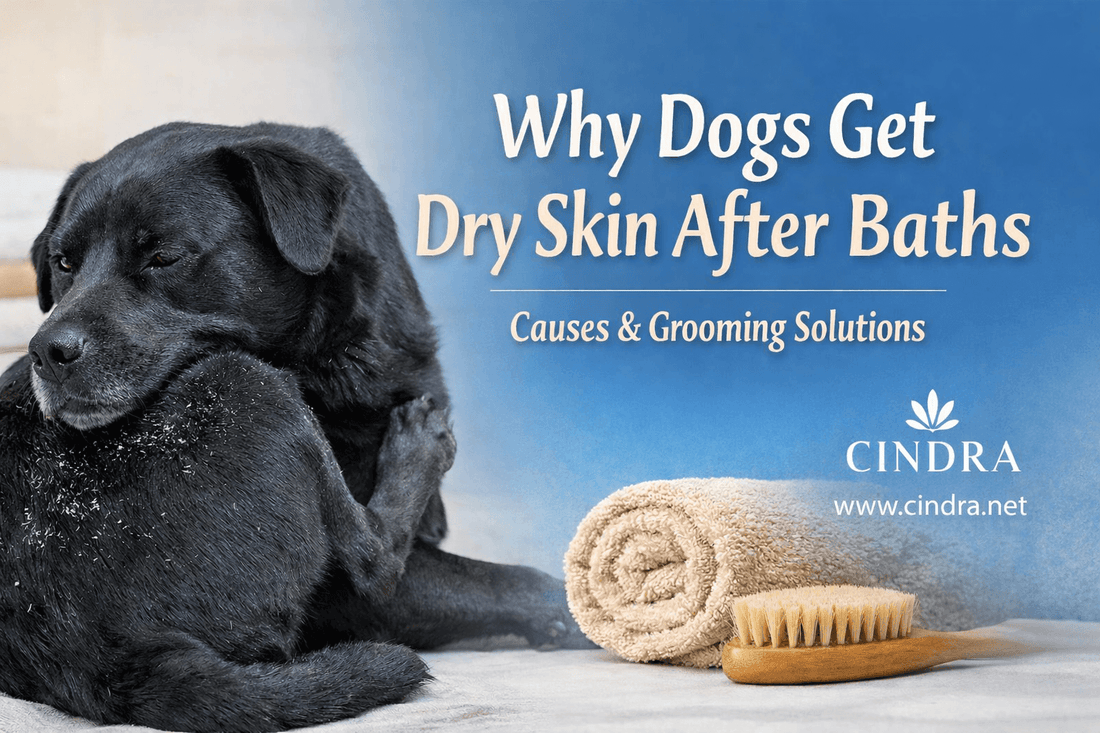 Dog scratching dry flaky skin after bath – causes of dry skin after bathing dogs
