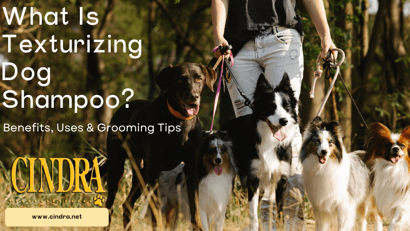 What is texturizing dog shampoo? Blog header graphic
